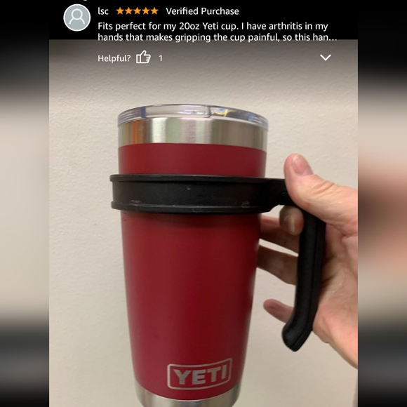 BNWT Yeti handle addition for 20oz rambler - Picture 6 of 8